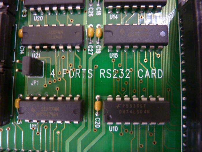 Used WILLIES COMPUTER SOFTWARE 4 Port Card Circuit Board DCI-930507 #50693