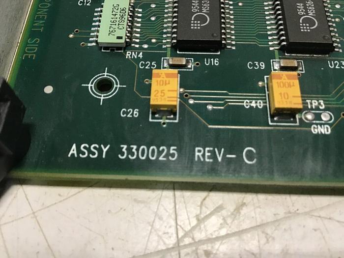 Used VAN DORN Analog Circuit Board 330025 PC330-025 Used