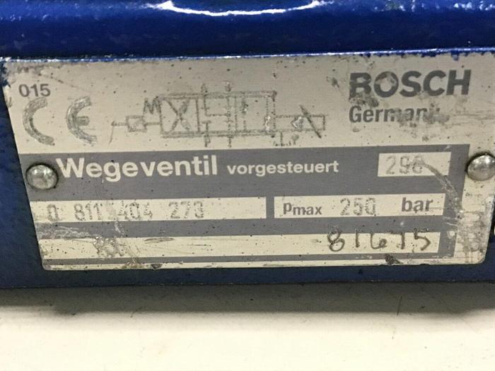 Used BOSCH 4-Way Solenoid Directional Servo Valve 0 811 404 601 USED