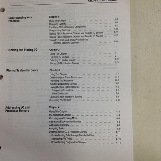 Used ALLEN BRADLEY User Manual 1785-6.5.12 #70847