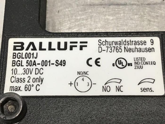 Used BALLUFF Forked Sensor BGL001J #123328