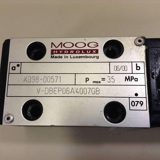 Used MOOG Valve VDBEP06A4007GB #85089