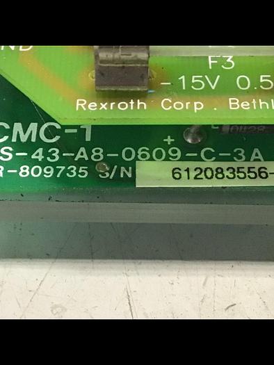 Used CINCINNATI MILACRON CMC-1 Board ES-43-A8-0609-C-3A USED