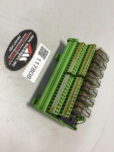 Used EUROTEK Breakout Board ET-MRZ08/24DC/2SC/N/AR #117808