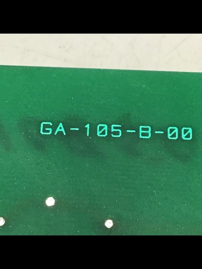 Used GAMMAFLUX Circuit Board GA-105-B-00 USED