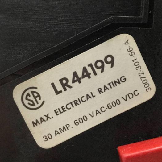 Used SQUARE D Disconnect Switch 9422-TC-3 #93452