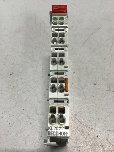 Used BECKHOFF Digital Output Module KL2022 #125212