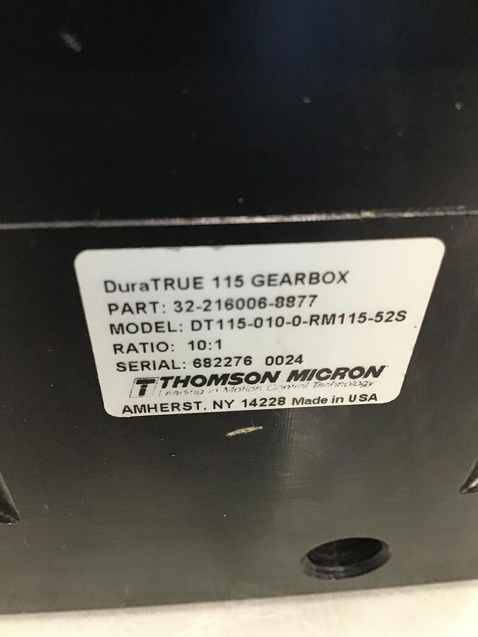 Used THOMPSON DT 115-010-0-RM115-52S