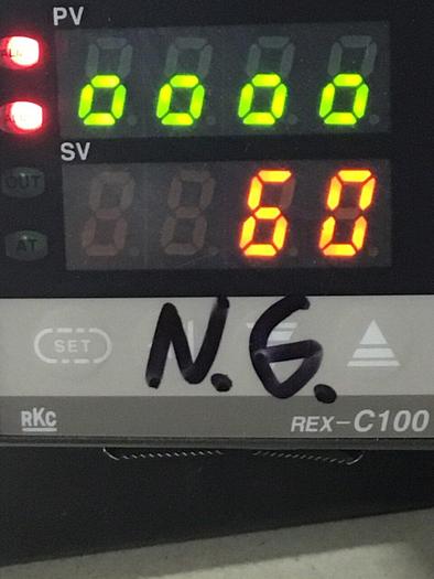 Used RKC Temperature Control REX-C100 FKA1-A.AB #129816
