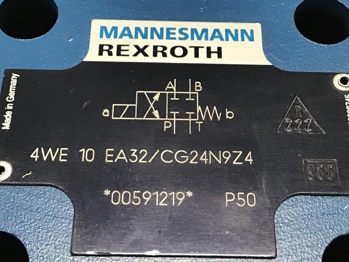 Used REXROTH Valve 4WE10EA32CG24N9Z4 #116318