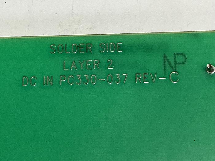 Used VAN DORN ASSY 330037 REV-C