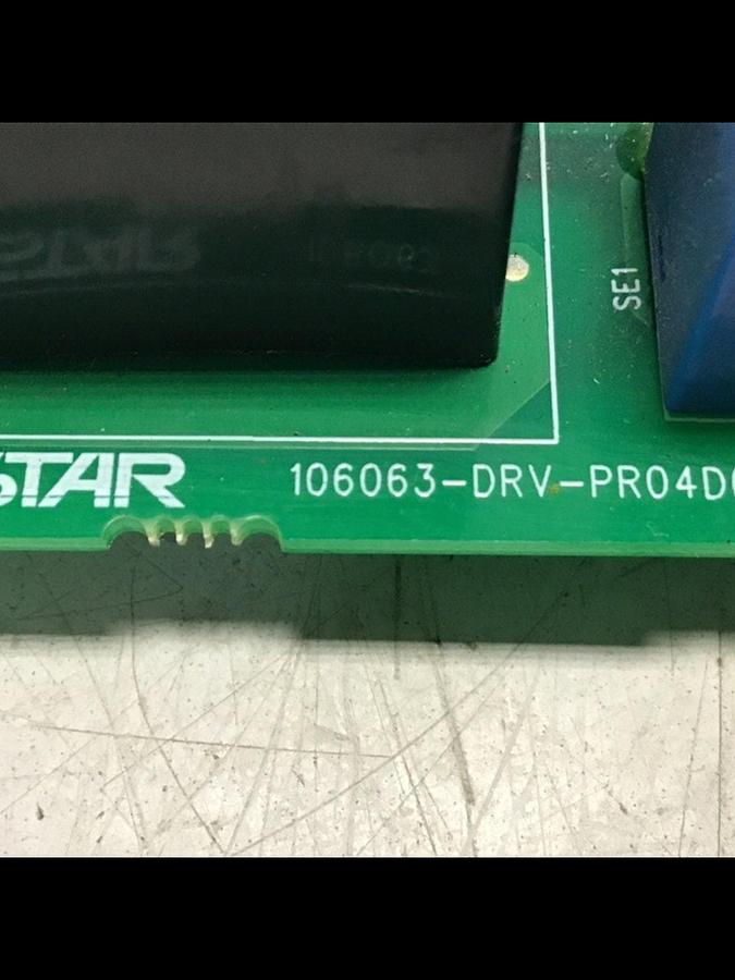 Used STAR Circuit Board 106063-DRV-PR04D #143074