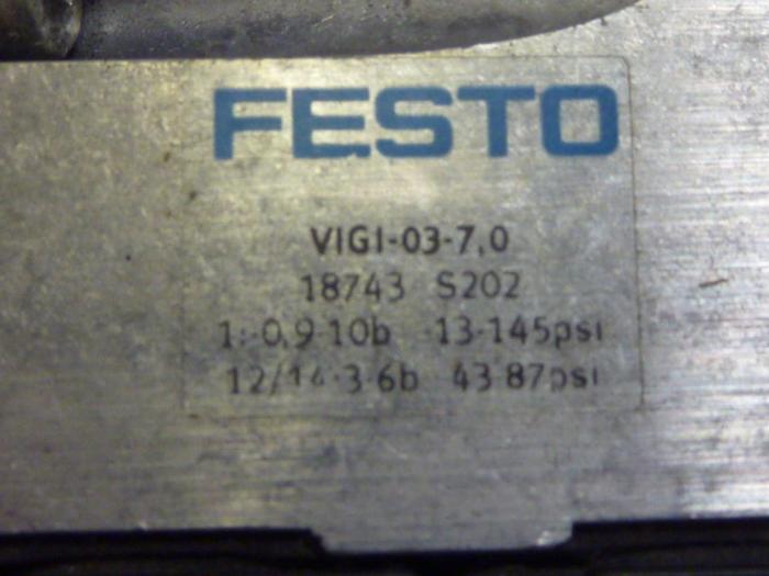 Used FESTO Control Block / Valve Terminal IFB13-03 Used