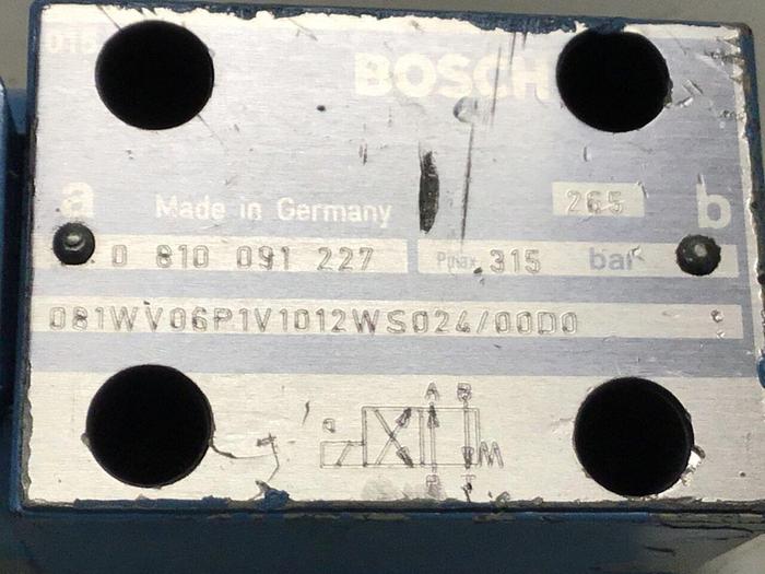 Used BOSCH Directional Valve 0 810 091 227 #130548
