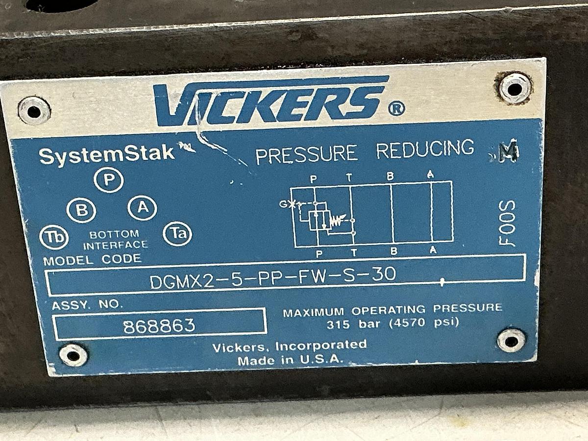 Used VICKERS DGMX2-5-PP-FW-S-30