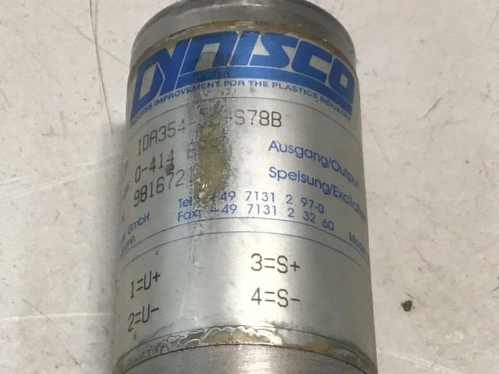 Used DYNISCO Pressure Sensor IDA354-5C-S78B #132497