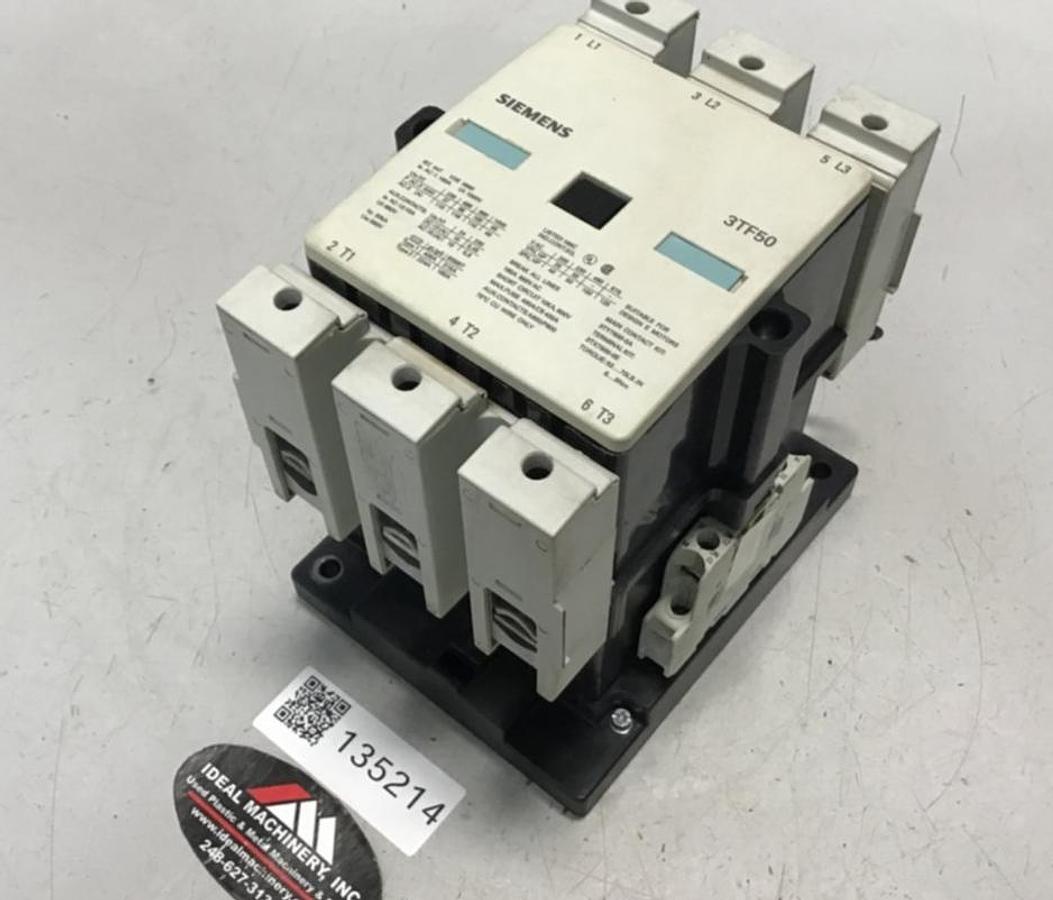 Used SIEMENS Contactor 3TF50 USED