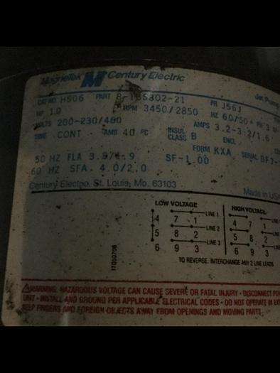 Used CONAIR FRANKLIN 5 Ton Air Cooled Chiller CS05AS210 #109280