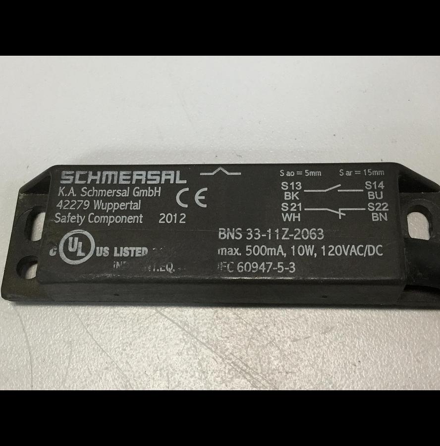 Used SCHMERSAL Safety Sensor BNS33-11Z-2063 Used
