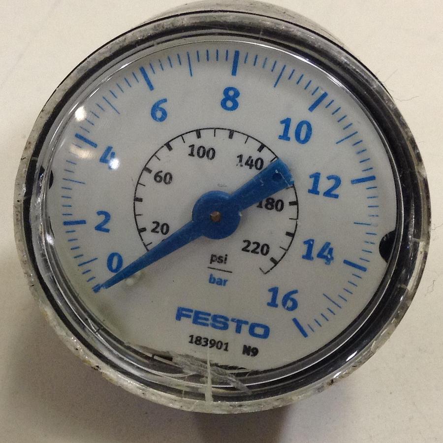 Used FESTO Pressure Gauge 183901 Used