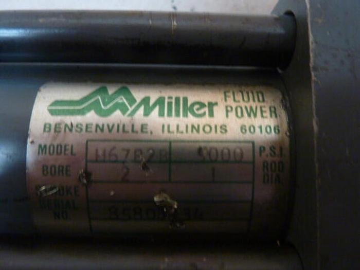 Used MILLER FLUID POWER Hydraulic Cylinder H67B2B #32330