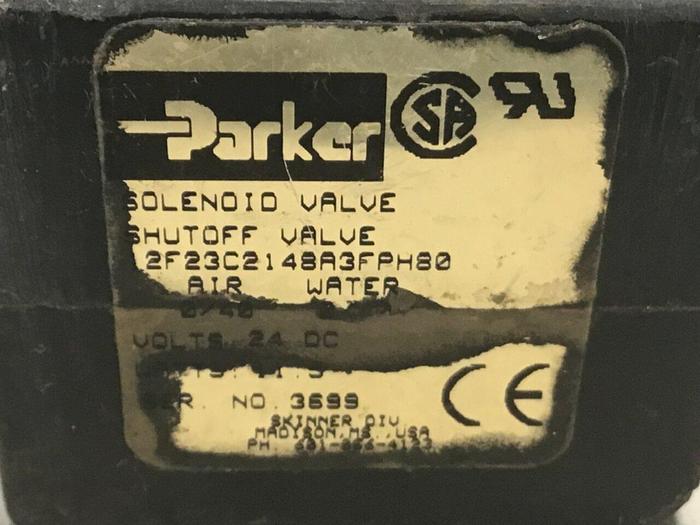 Used PARKER Valve 12F23C2148A3FPH80 USED