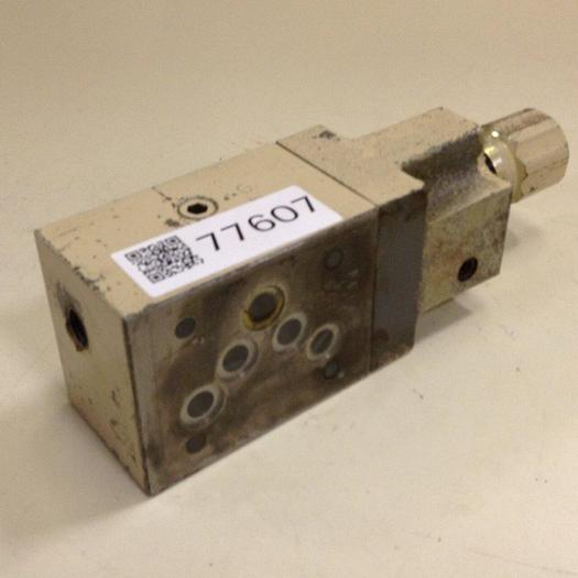 Used TOKYO KEIKI Modular Valve TGMX-5-P-CK-10 #77607