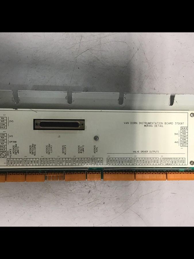 Used VAN DORN Instrumentation Board 370087 USED