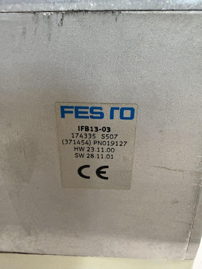 Used FESTO Valve Terminal IFB13-03 USED