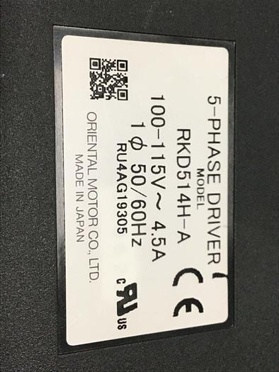 Used VEXTA 5-Phase Driver RKD514H-A #112883
