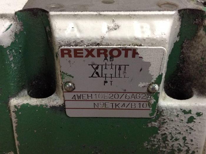 Used REXROTH Valve 4WEH10E206AG24N9ETK4B10V #99385