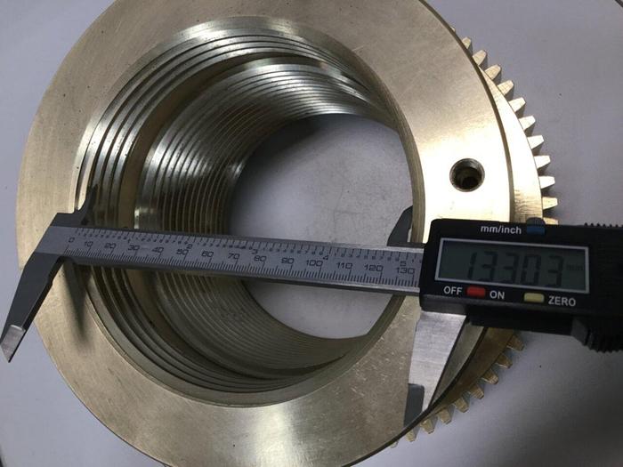 Used VAN DORN Die Height / Adjustable Tie Bar Nut 341380 Used