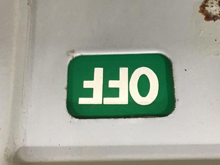 Used ITE SIEMENS 30 Amp Bus Disconnect Switch RV361G #137246