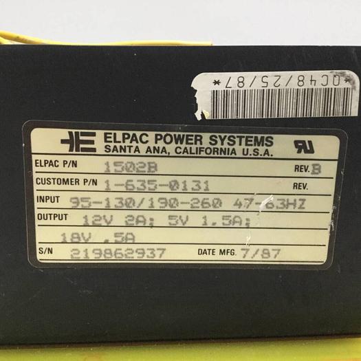 Used CINCINNATI MILACRON Power Supply 3-531-3786A #96112