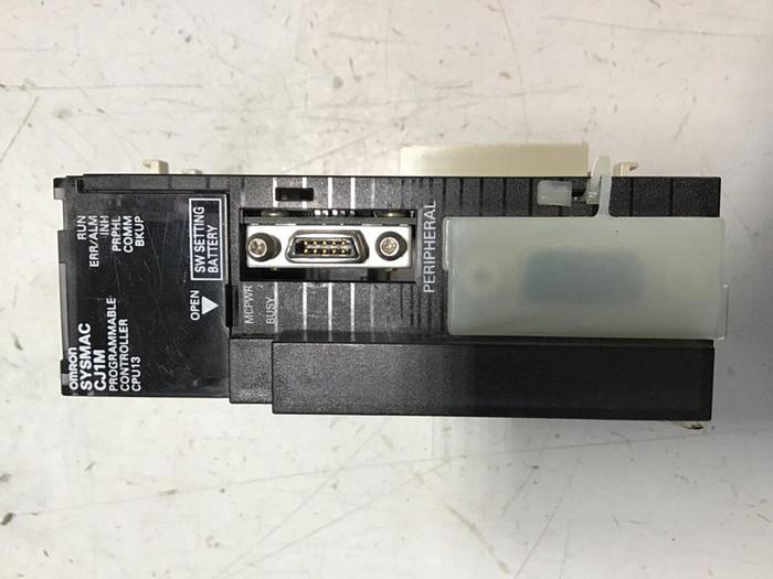 Used OMRON PLC CPU CJ1M-CPU13 #73475