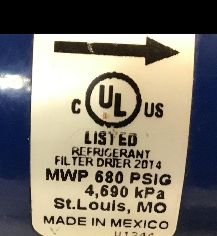 Used EMERSON Liquid Line Filter Drier EK-084 USED