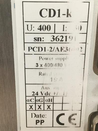 Used INFRANOR AC Servo Drive CD1-K U400 I30 Used