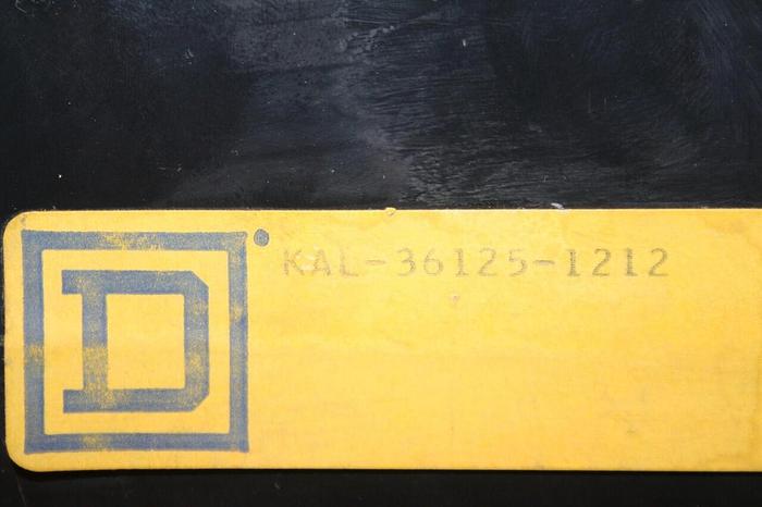 Used SQUARE D 125 Amp Circuit Breaker KAL361251212 Used