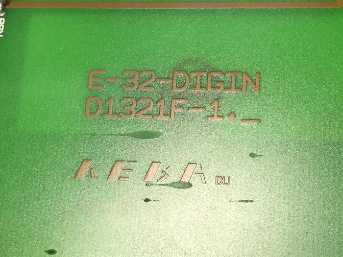 Used KEBA Input Module E-32-DIGIN D1321F-1 Used