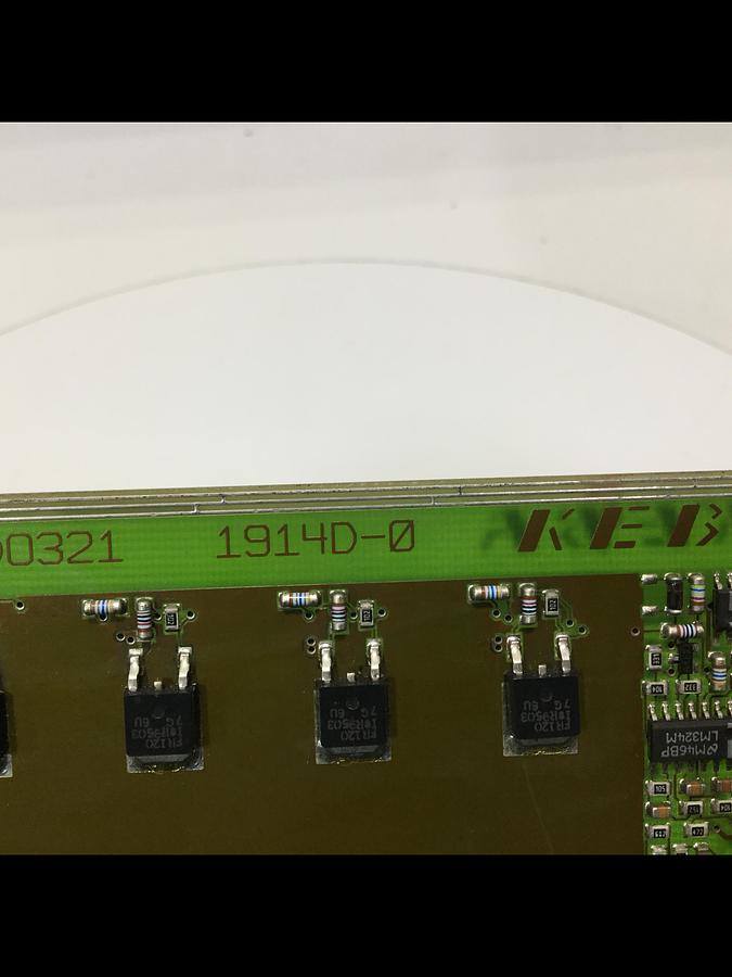 Used KEBA Input Output Board D0321 1914D-0 Used #100878