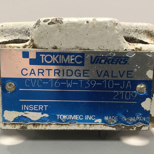 Used VICKERS Tokimec Cartridge Valve CVC16WT3910JA #91746