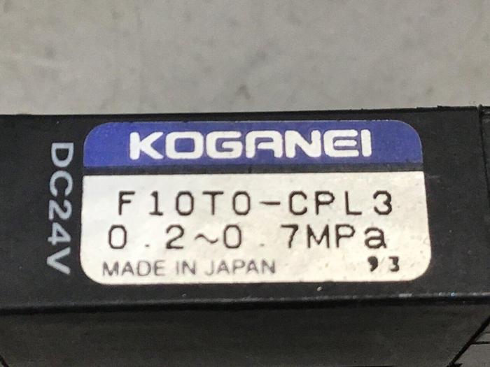 Used KOGANEI Solenoid Valve F10T0-CPL3 #122353