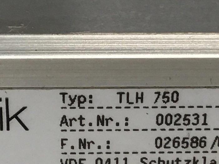 Used NOVOTECHNIK Transducer TLH750 Used