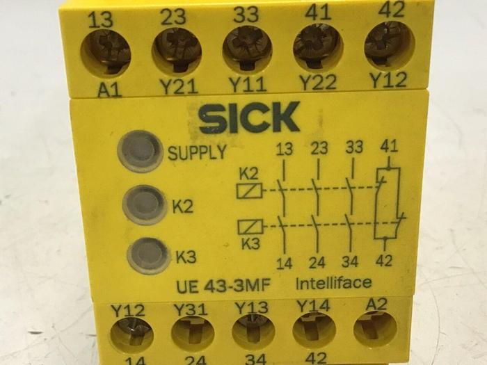 Used SICK OPTIC ELECTRONIC Relay UE43-3MF2D3 #131154