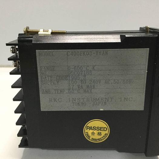 Used RKC Temperature Control REX-C400FK03VAN #96600