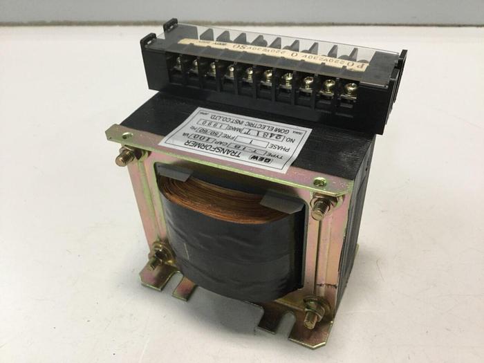 Used GOMI ELECTRIC 0.1 kVA Transformer T-1B 100VA #107873