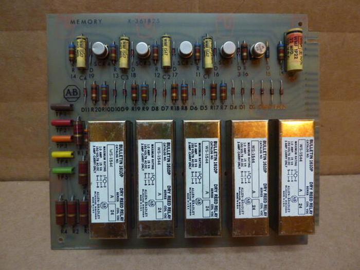Used ALLEN BRADLEY Memory Circuit Board X-361825 #27240