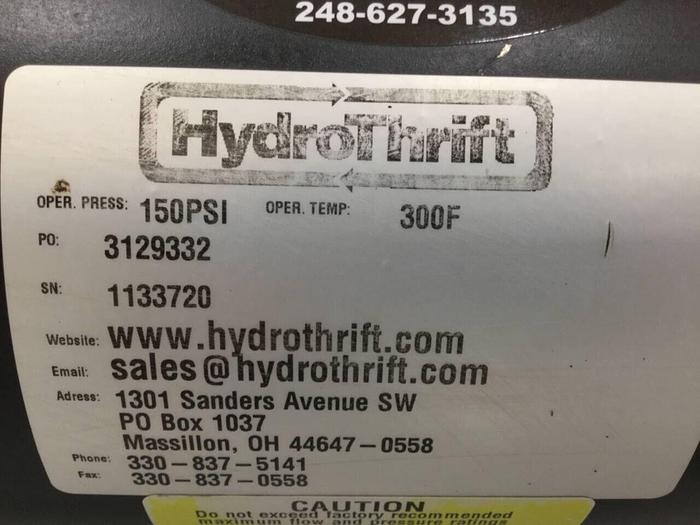 Used HYDROTHRIFT Heat Exchanger 3129332 Used