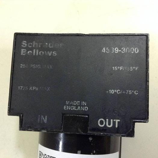 Used SCHRADER BELLOWS Modular Filter 4539-3000 #84538