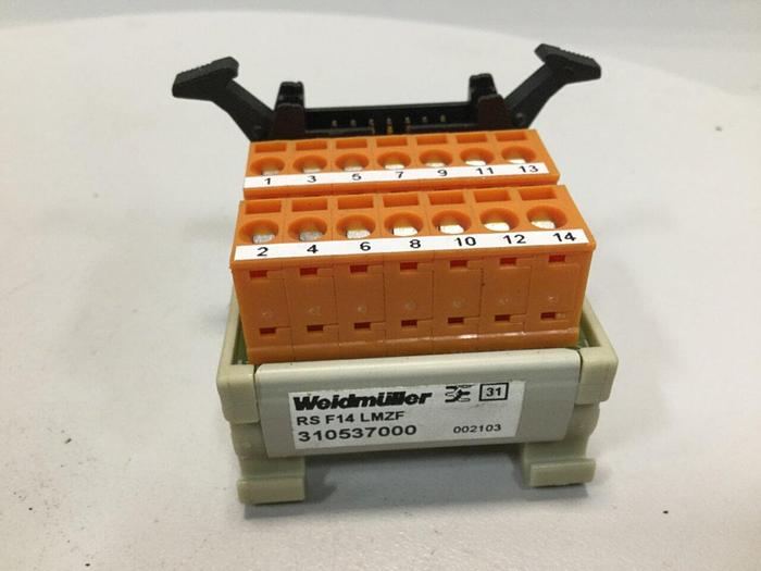 Used WEIDMULLER Interface Unit RS F14 LMZF #101696